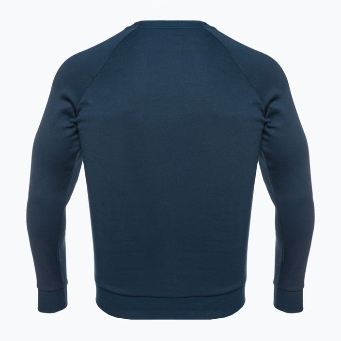 Men's Under Armour Rival Fleece Crew sweatshirt navy blue 6