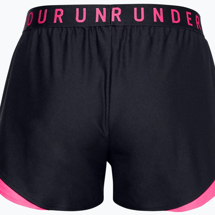 Under Armour Play Up 3.0 women's training shorts black/pink 1344552 2