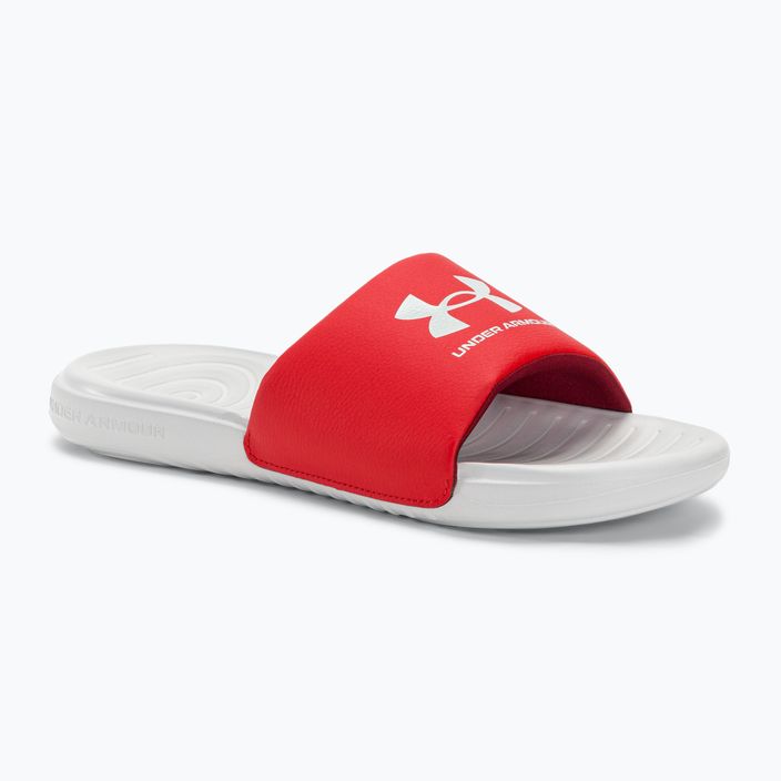 Under Armour Ansa Fix SL men's flip-flops halo gray/red/halo gray