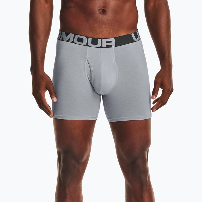 Under Armour men's Charged Cotton 6 in 3 Pack boxer shorts UAR-1363617011 10