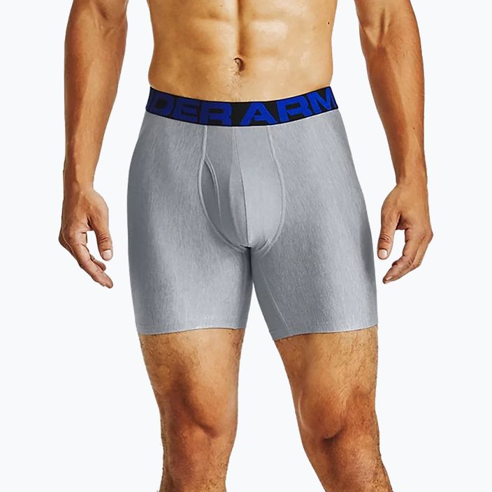 Under Armour men's boxer shorts Ua Tech 6In 2-Pack grey 1363619-408 8