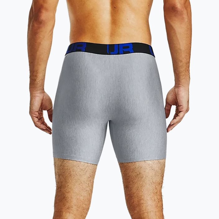 Under Armour men's boxer shorts Ua Tech 6In 2-Pack grey 1363619-408 9