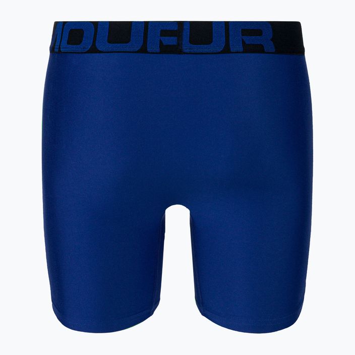 Under Armour Tech 6 in 2 Pack men's boxer shorts blue UAR-1363619400 3