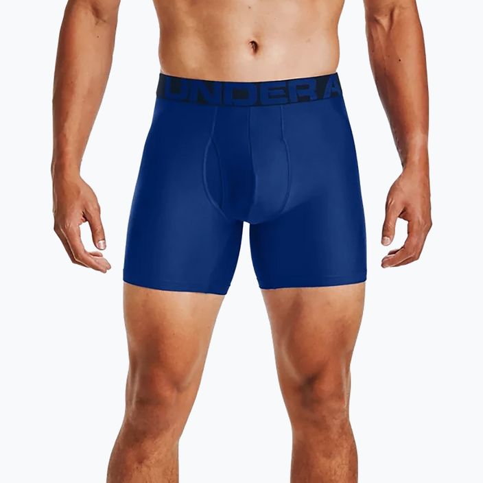 Under Armour men's boxer shorts Ua Tech 6In 2-Pack navy blue 1363619-400 4