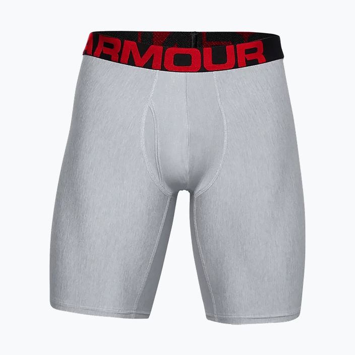 Under Armour men's boxer shorts Ua Tech 9In 2-Pack grey 1363622-011 8