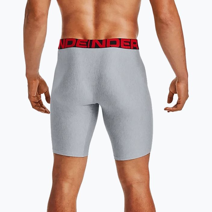 Under Armour men's boxer shorts Ua Tech 9In 2-Pack grey 1363622-011 12