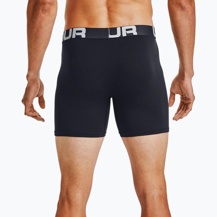 Under Armour men's Charged Cotton 6 in 3 Pack boxer shorts black UAR-1363617001 7