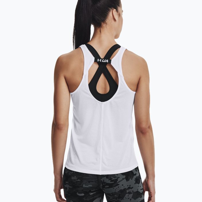 Under Armour Fly By white women's running tank top 1361394-100 4