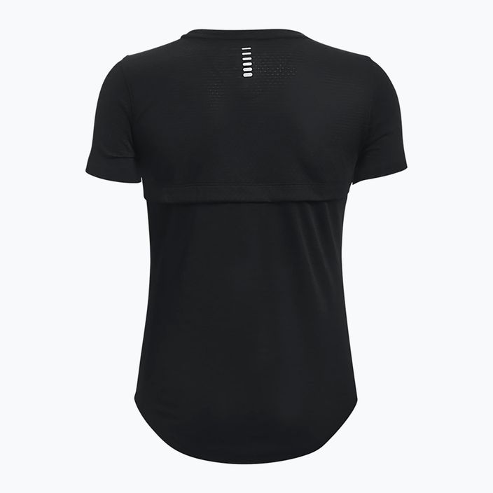 Under Armour Streaker women's running shirt black 1361371-001 2