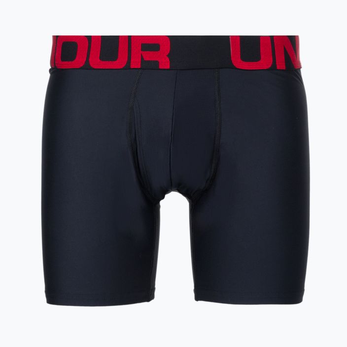 Under Armour men's boxer shorts Ua Tech 6In 2-Pack red 1363619-600 2