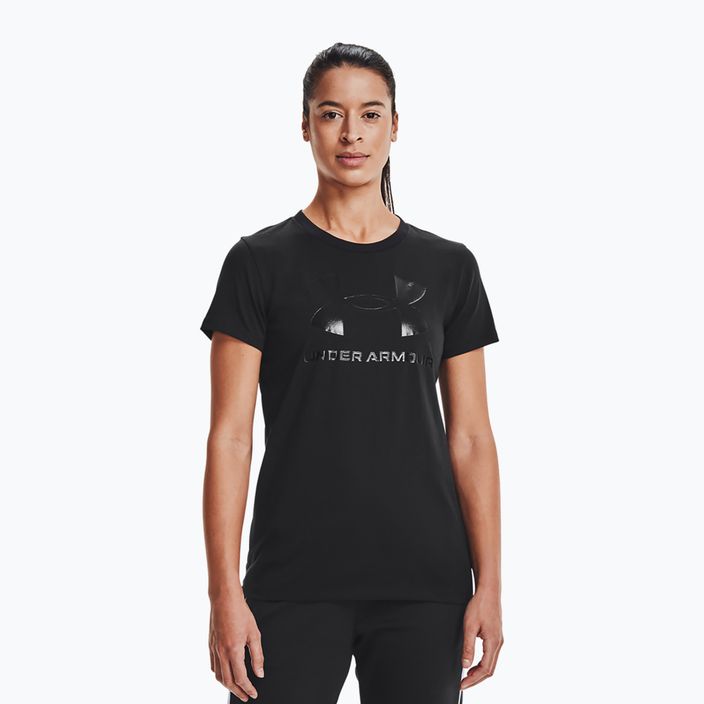 Under Armour Live Sportstyle Graphic black/black women's t-shirt