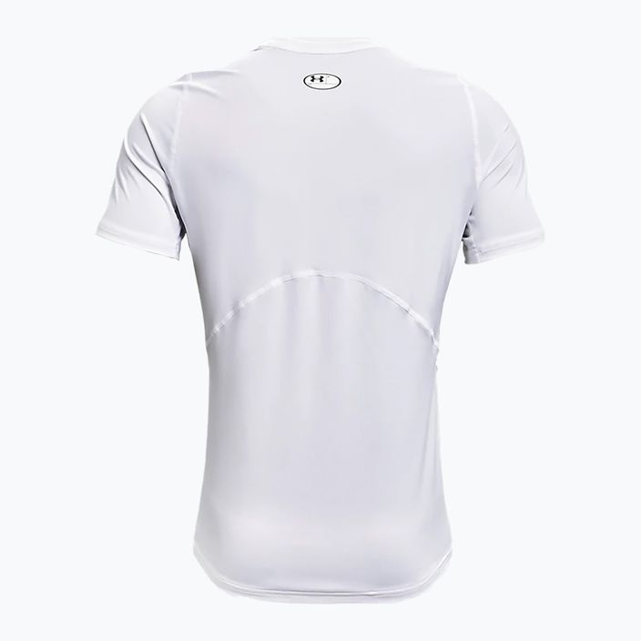 Under Armour HeatGear Armour Fitted men's training shirt white 1361683 3