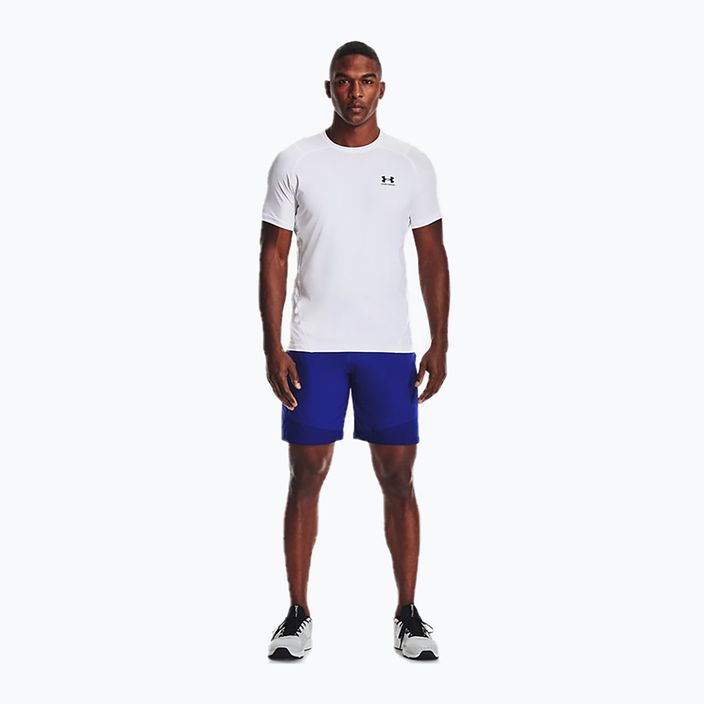 Under Armour HeatGear Armour Fitted men's training shirt white 1361683 2