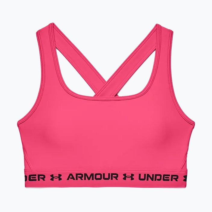 Under Armour Crossback Mid fitness bra pink 1361034