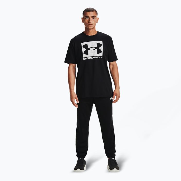 Under Armour ABC Camo Boxed Logo black/white men's training t-shirt 2