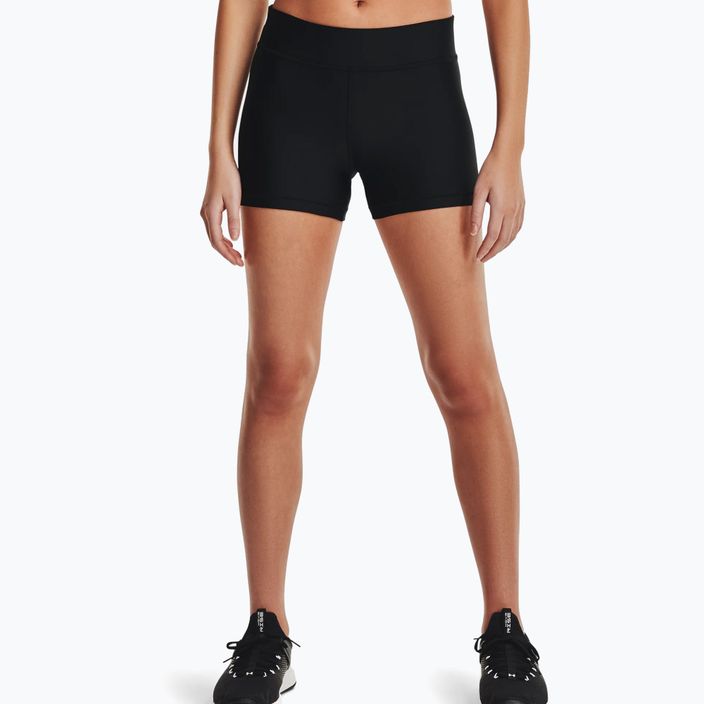 Under Armour Armour Mid Rise women's training shorts black 1360925 3