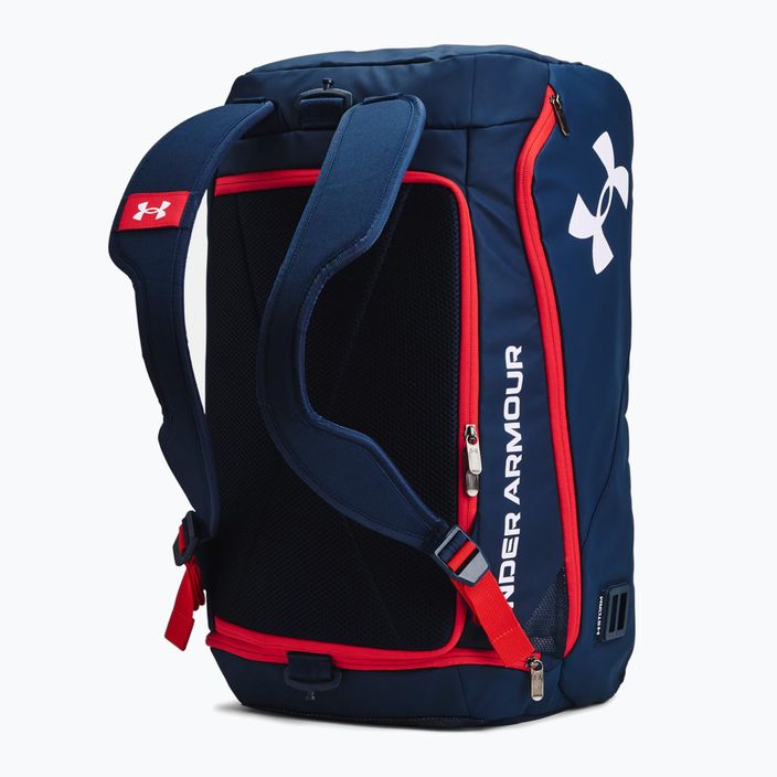 Under Armour Contain Duo Sm Duffle training bag navy blue 1361225 3