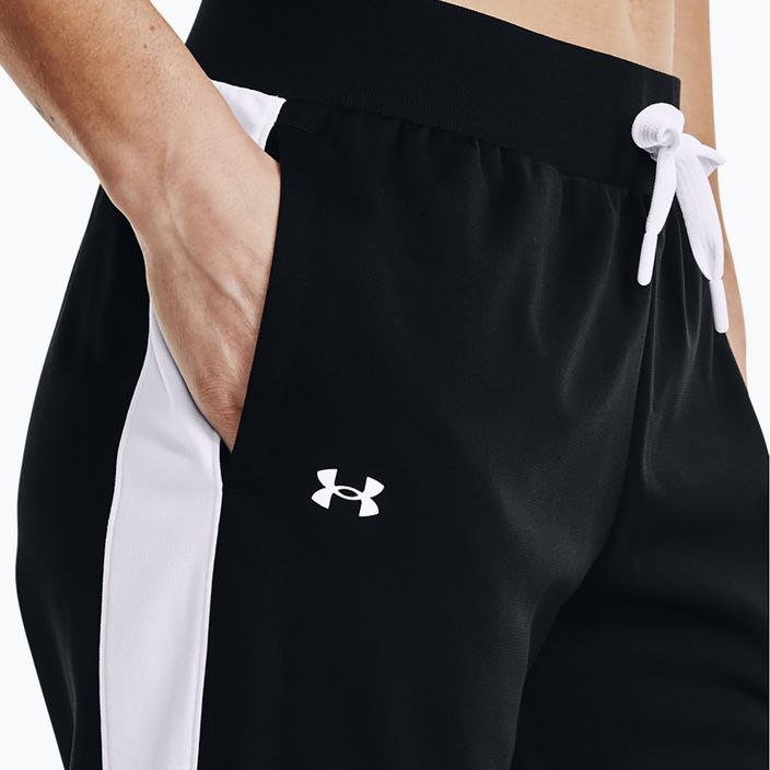 Under Armour Tricot black/white women's tracksuit 4