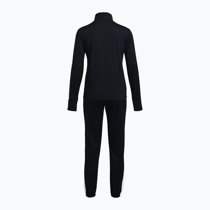 Under Armour Tricot black/white women's tracksuit 6