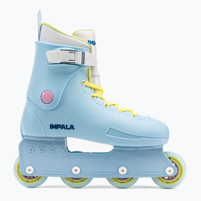 Women's IMPALA Lightspeed Inline Skate blue/yellow IMPINLINE1 roller skates 2