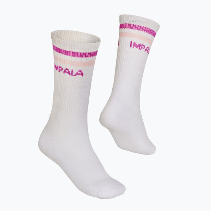 IMPALA Stripe women's socks 3 pairs white IM787000 2
