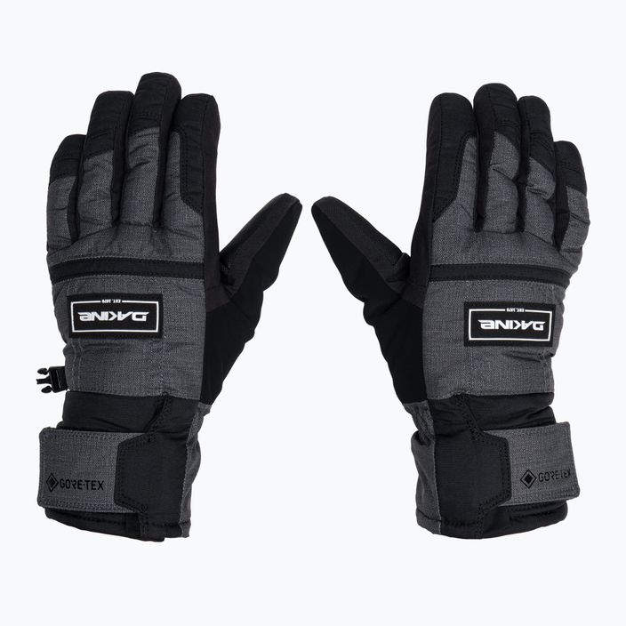 Dakine Bronco Gore-Tex men's snowboard gloves grey-black D10003529 3