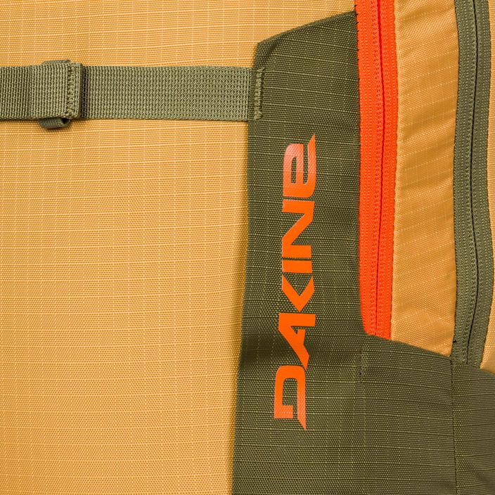 Dakine Mission Pro 18 l mustard seed women's ski backpack 5