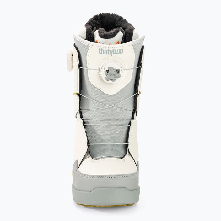 Women's snowboard boots ThirtyTwo Lashed Double Boa W'S '23 white/grey 3