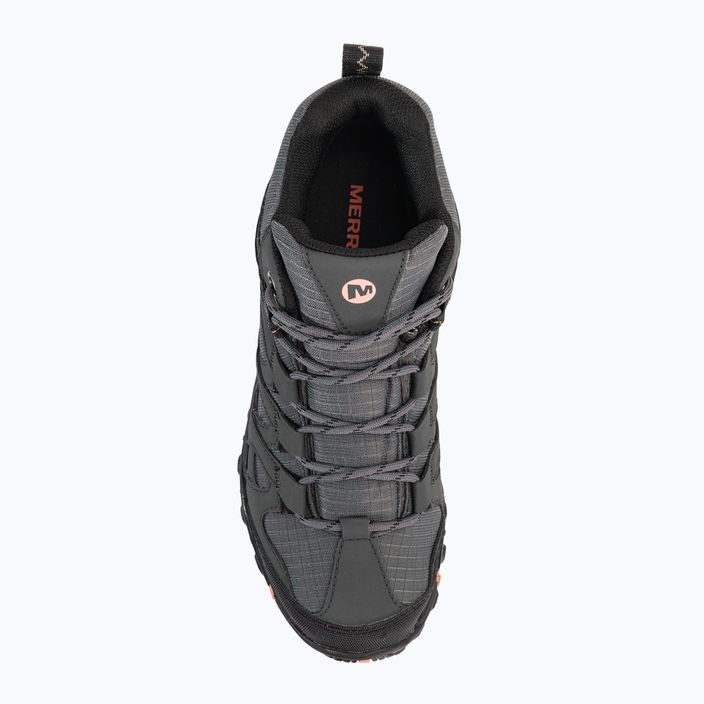Women's hiking boots Merrell Claypool Sport Mid GTX grey/peach 6