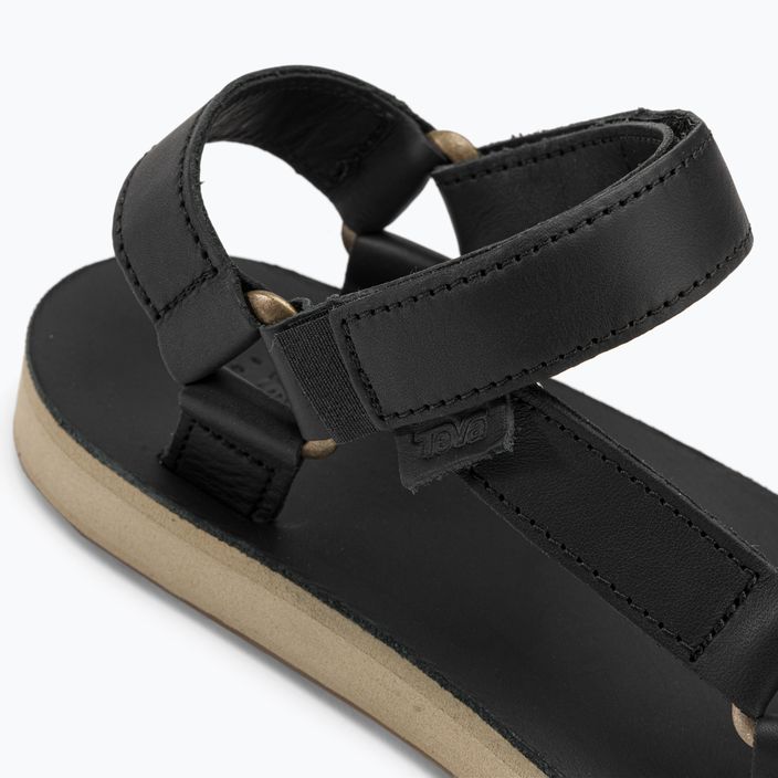 Women's hiking sandals Teva Original Universal Leather black 8