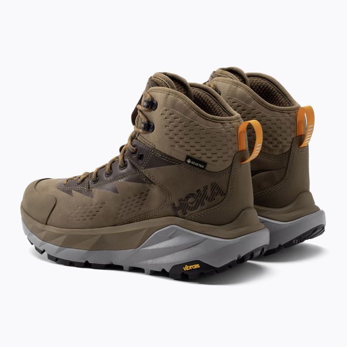 Men's trekking boots HOKA Kaha GTX brown 1112030 3