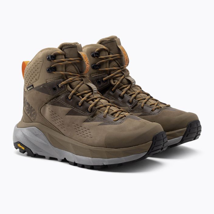 Men's trekking boots HOKA Kaha GTX brown 1112030 5