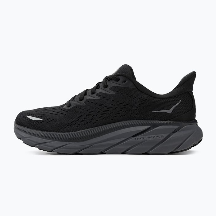 HOKA men's running shoes Clifton 8 black 1119393-BBLC 3