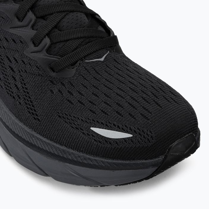 HOKA men's running shoes Clifton 8 black 1119393-BBLC 8