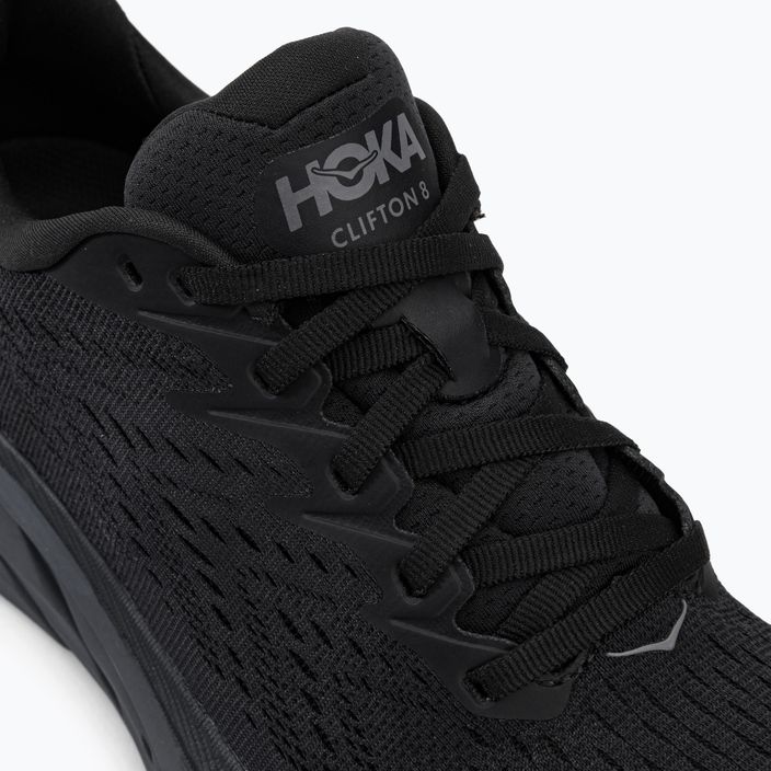 HOKA men's running shoes Clifton 8 black 1119393-BBLC 9