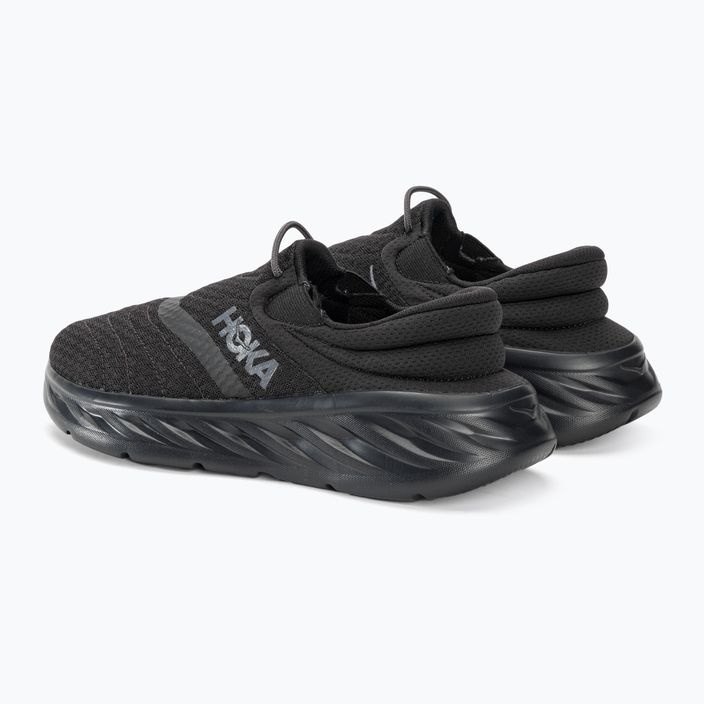 Men's HOKA Ora Recovery Shoe 2 black/black 3