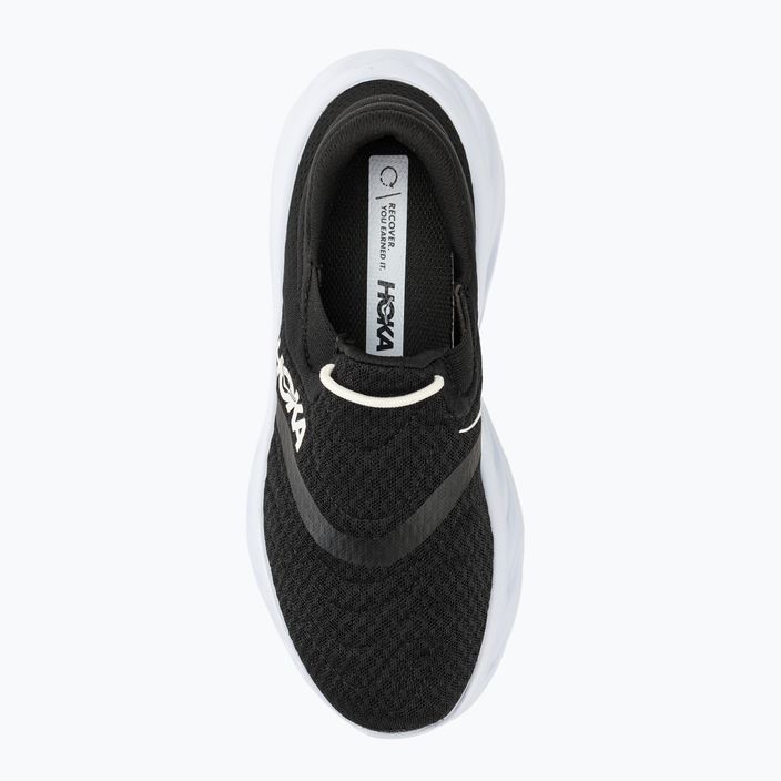Women's HOKA Ora Recovery Shoe 2 black/white 6
