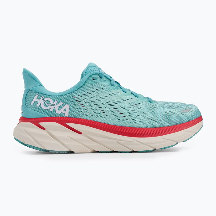 Women's running shoes HOKA Clifton 8 blue 1119394-AEBL 2