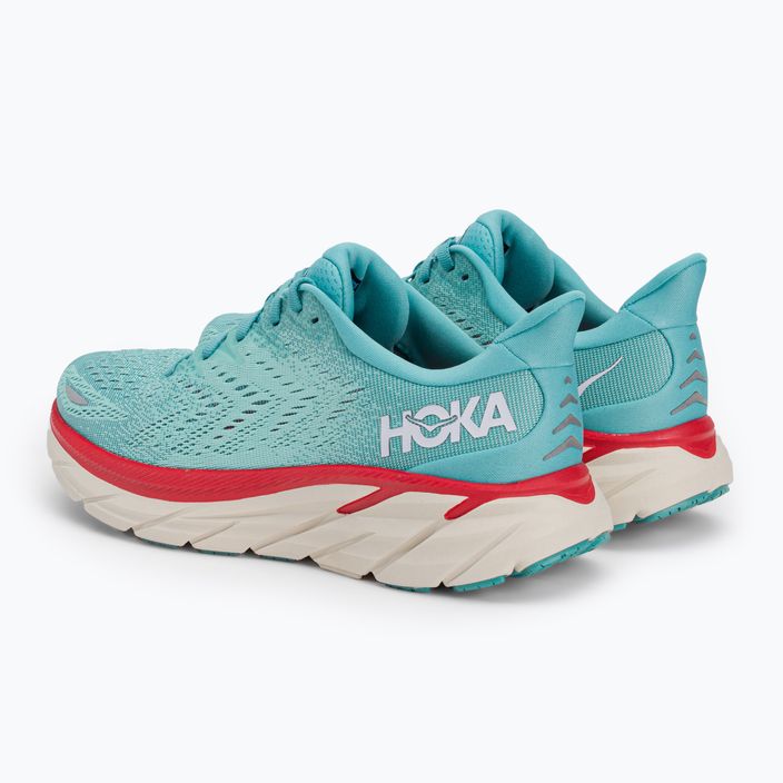 Women's running shoes HOKA Clifton 8 blue 1119394-AEBL 3