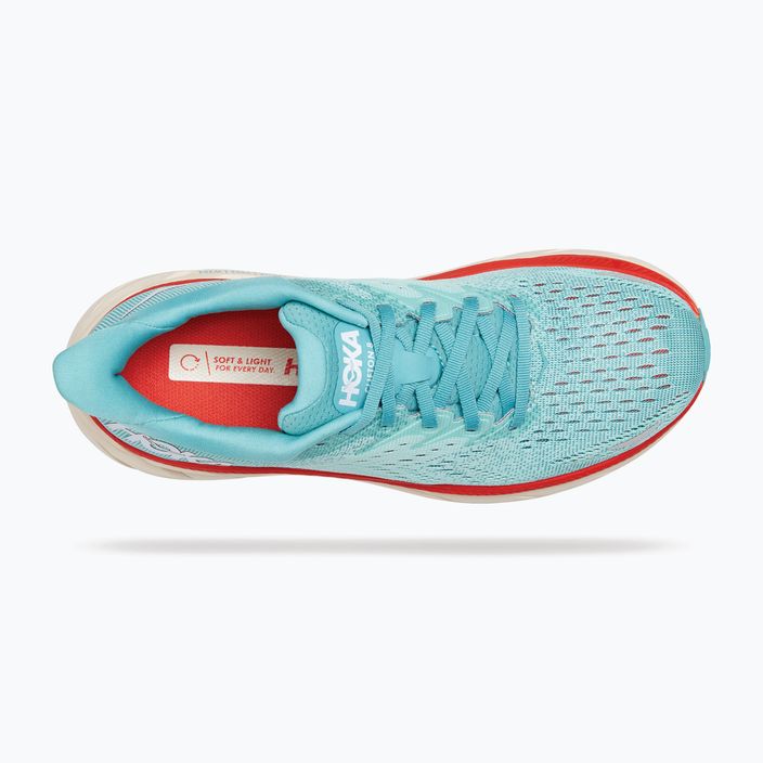 Women's running shoes HOKA Clifton 8 blue 1119394-AEBL 13