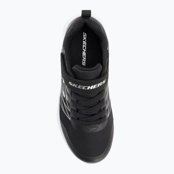 SKECHERS Microspec Texlor black/silver children's training shoes 6