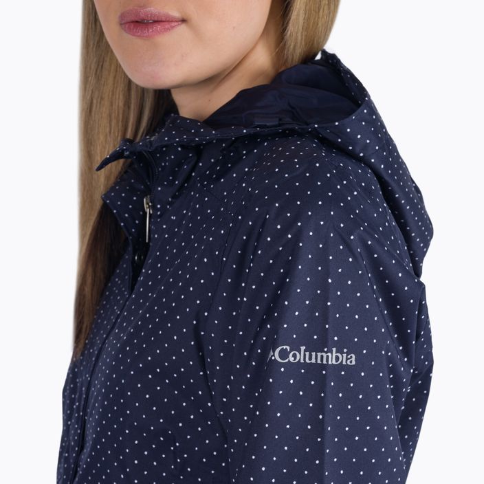 Women's Columbia Splash A Little II 468 membrane rain jacket navy blue 1771064 4