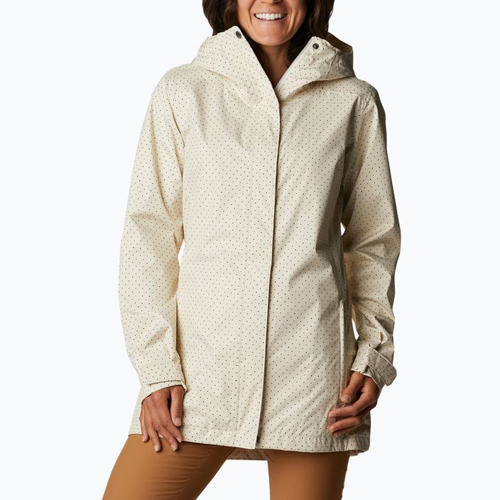 Columbia Splash A Little II 190 beige women's membrane rain jacket 1771064 3