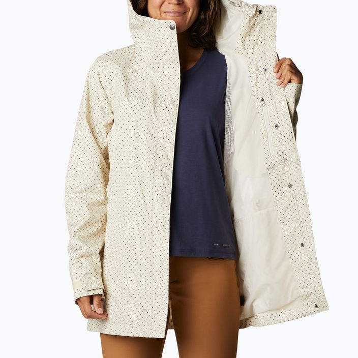 Columbia Splash A Little II 190 beige women's membrane rain jacket 1771064 4