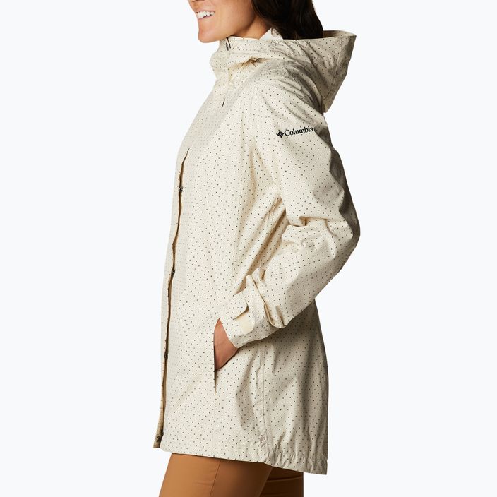 Columbia Splash A Little II 190 beige women's membrane rain jacket 1771064 5