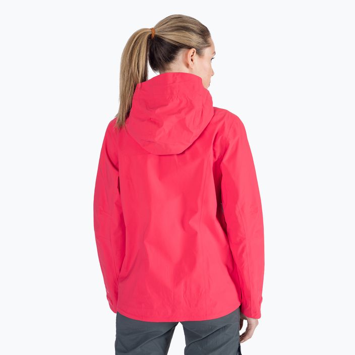Columbia Omni-Tech Ampli-Dry women's membrane rain jacket 676 red 1938973 3