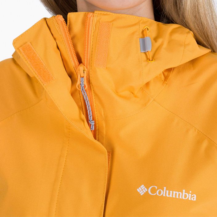 Columbia women's Earth Explorer Shell 880 rain jacket yellow 1989243 5