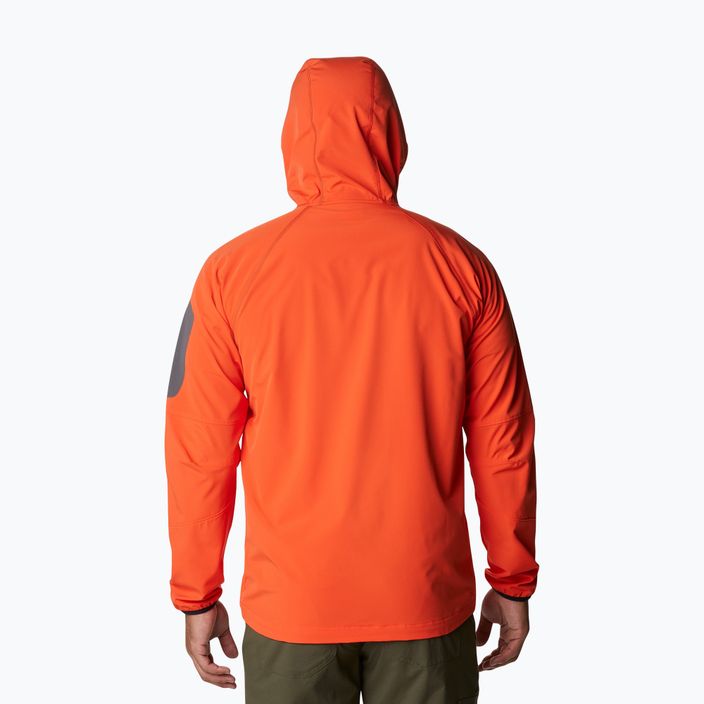 Columbia Tall Heights 813 orange men's softshell jacket 1975591 3