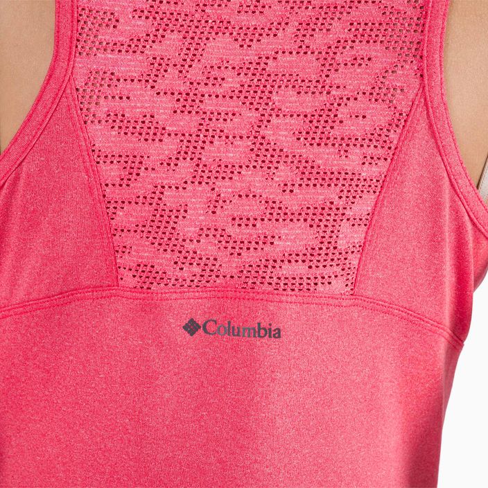 Columbia Peak To Point II women's trekking shirt pink 1885452 4