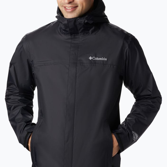 Columbia Watertight II men's rain jacket black 1533898010 3